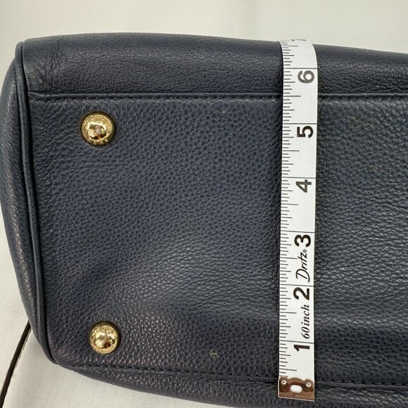 MICHAEL KORS Greyson Med Satchel and BRAND NEW Wallet Set in Blue - Picture 2 of 12